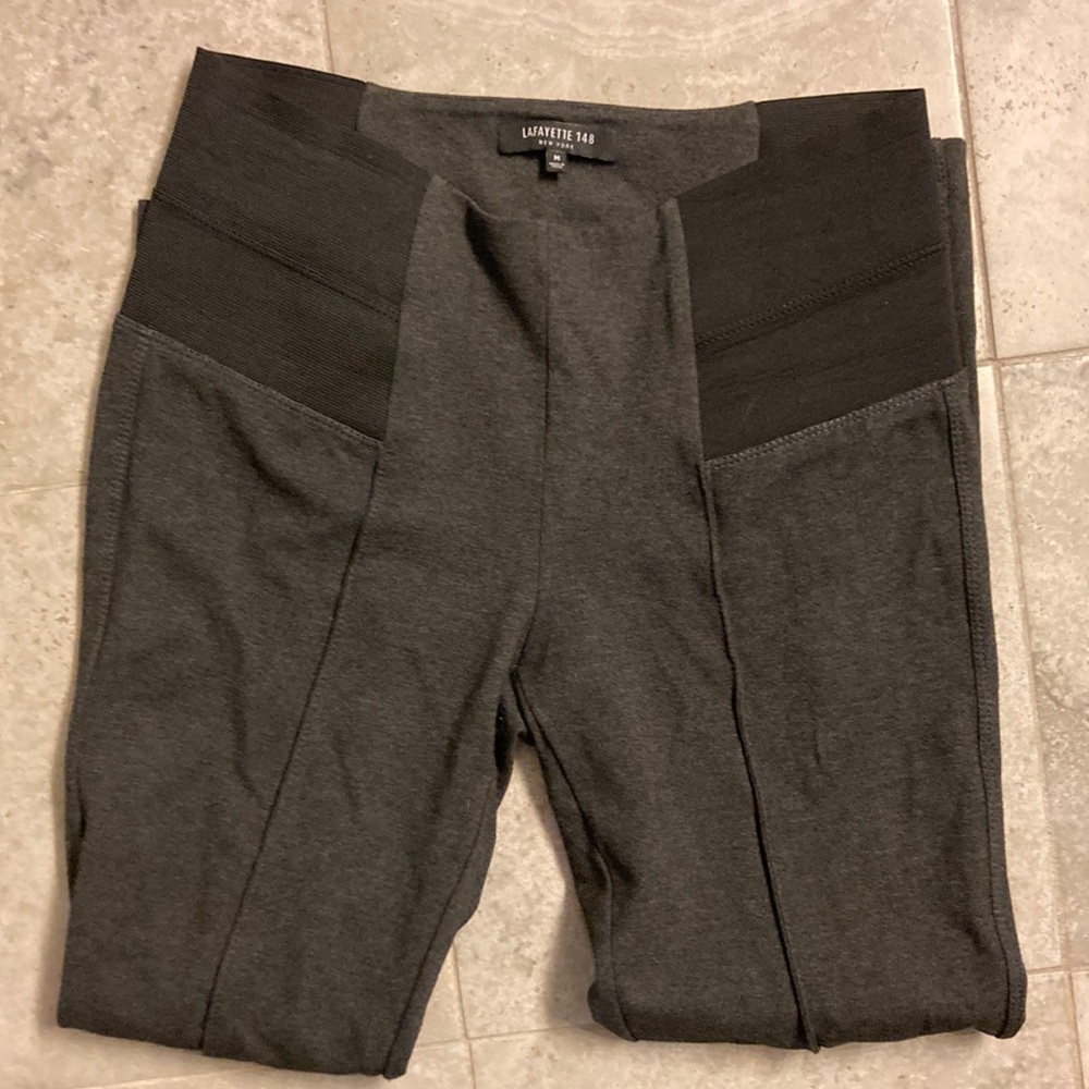 Lafayette 148 acclaimed stretch pull on pants